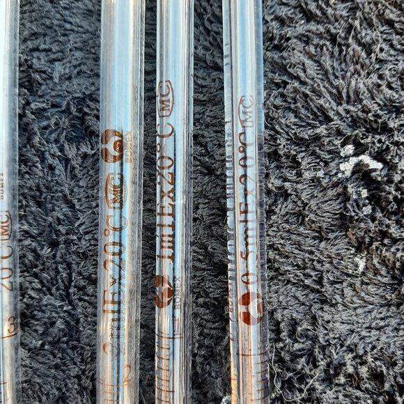 Bomex Glass Graduated Dropper Pipettes 10 ml, 5 ml, 3 ml, 2 ml, 1 ml, 0.5 ml - Picture 7 of 7